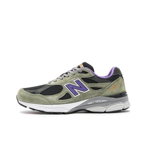 뉴발란스 990v3 메이드 인 USA 올리브 리프 블랙 M990TC3